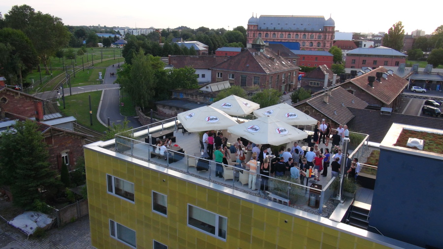 Dachterrasse des Aurum
